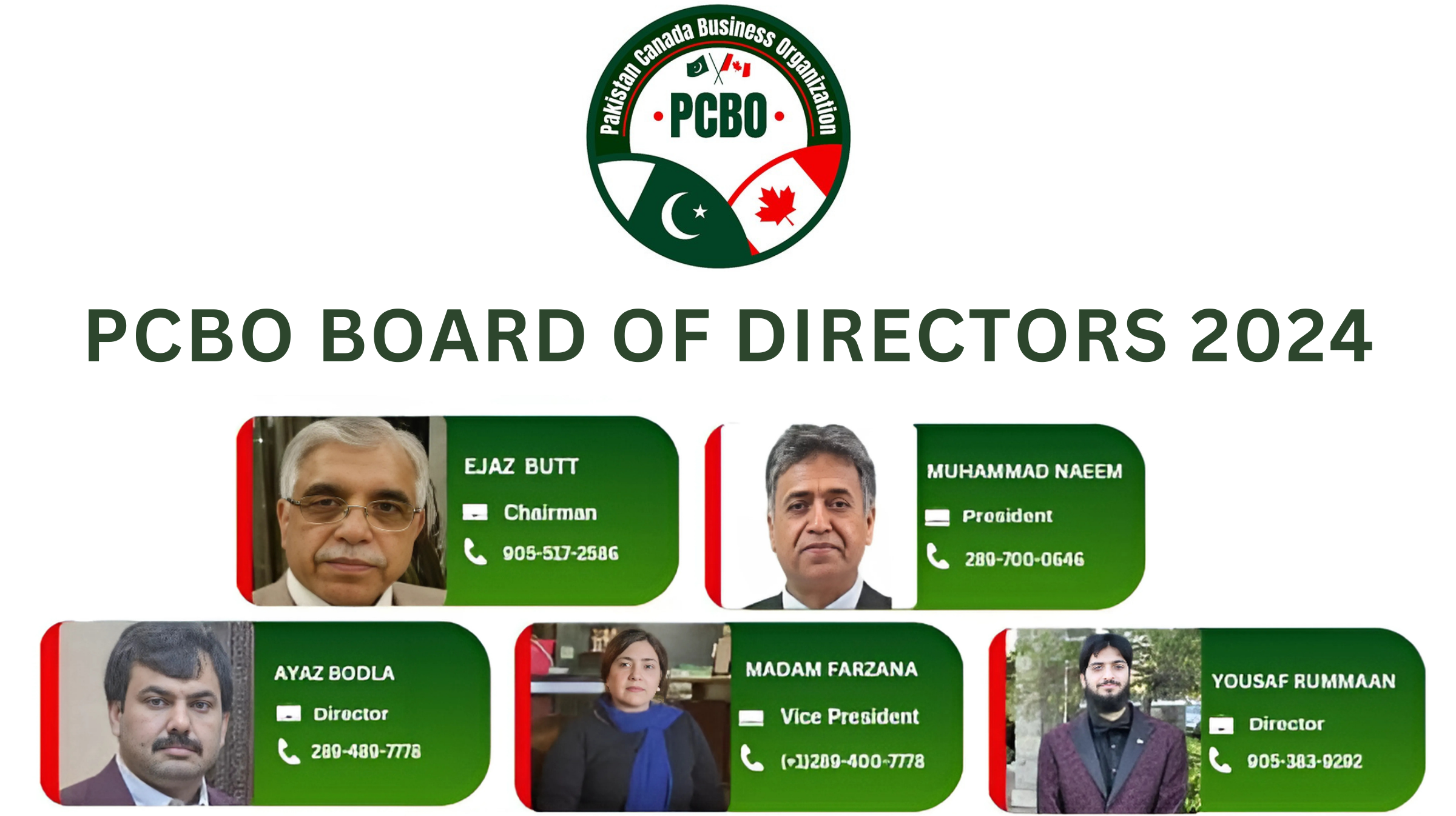 PCBO board of directors